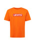 LEVI'S Μπλουζάκι 'SS RELAXED FIT TEE YELLOWS/ORANGES' πορτοκαλί / σκούρο κόκκινο / λευκό - Pepit.gr