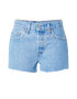 LEVI'S ® Τζιν '501® ORIGINAL SHORT LIGHT INDIGO - FLAT FINISH' μπλε ντένιμ - Pepit.gr