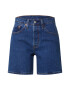 LEVI'S Τζιν '501® MID THIGH SHORT DARK INDIGO - WORN IN' σκούρο μπλε - Pepit.gr