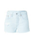 LEVI'S ® Τζιν '501® ORIGINAL SHORT LIGHT INDIGO - WORN IN' γαλάζιο - Pepit.gr