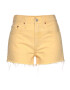 LEVI'S ® Τζιν '501® ORIGINAL SHORT YELLOWS/ORANGES' πορτοκαλί παστέλ - Pepit.gr