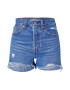 LEVI'S Τζιν 'RIBCAGE SHORT DARK INDIGO - WORN IN' μπλε ντένιμ - Pepit.gr