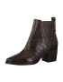 MARCO TOZZI Ankle boots σκούρο καφέ - Pepit.gr