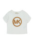 Michael Kors Kids Μπλουζάκι καπουτσίνο / λευκό - Pepit.gr