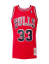 Mitchell & Ness Λειτουργικό μπλουζάκι 'Scottie Pippen' κόκκινο / μαύρο / λευκό - Pepit.gr