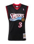 Mitchell & Ness Μπλουζάκι 'Philadelphia 76ers Allen Iverson' μπλε / κόκκινο / μαύρο / λευκό - Pepit.gr