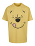 MT Upscale Μπλουζάκι 'Disney 100 Winnie Pooh Face' λεμονί / ανοικτό ροζ / μαύρο - Pepit.gr