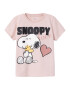 NAME IT Μπλουζάκι 'Nanni Snoopy' ροζέ / σάπιο μήλο / μαύρο / λευκό - Pepit.gr