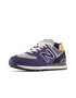 new balance Αθλητικό παπούτσι '574' τέφρα / σκούρο λιλά / ανοικτό πορτοκαλί / μαύρο - Pepit.gr