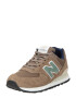 new balance Σνίκερ χαμηλό '574' ανοικτό καφέ / πράσινο παστέλ / λευκό - Pepit.gr