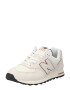 new balance Σνίκερ χαμηλό '574' μπεζ / καφέ σκουριάς / offwhite - Pepit.gr