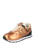 new balance Σνίκερ χαμηλό '574' μπρονζέ / μαύρο - Pepit.gr