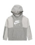 Nike Sportswear Μπλούζα φούτερ ανοικτό γκρι / γκρι μελανζέ / λευκό - Pepit.gr