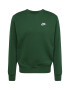 Nike Sportswear Μπλούζα φούτερ 'Club Fleece' πράσινο / λευκό - Pepit.gr