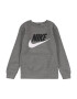 Nike Sportswear Μπλούζα φούτερ γκρι / μαύρο / λευκό - Pepit.gr