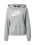 Nike Sportswear Μπλούζα φούτερ γκρι μελανζέ / λευκό - Pepit.gr