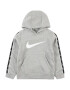 Nike Sportswear Μπλούζα φούτερ γκρι μελανζέ / μαύρο / λευκό - Pepit.gr