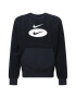 Nike Sportswear Μπλούζα φούτερ μαύρο / λευκό - Pepit.gr