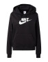 Nike Sportswear Μπλούζα φούτερ μαύρο / λευκό - Pepit.gr