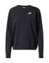 Nike Sportswear Μπλούζα φούτερ 'Club Fleece' μαύρο / λευκό - Pepit.gr