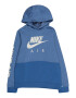 Nike Sportswear Μπλούζα φούτερ μπλε / μπλε μελανζέ / λευκό - Pepit.gr