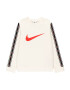 Nike Sportswear Μπλούζα φούτερ 'REPEAT' έντονο κόκκινο / μαύρο / offwhite - Pepit.gr