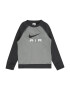 Nike Sportswear Μπλούζα φούτερ σκούρο γκρι / μαύρο / λευκό - Pepit.gr