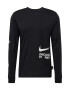 Nike Sportswear Μπλουζάκι 'BIG SWOOSH' μαύρο / λευκό - Pepit.gr