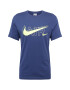 Nike Sportswear Μπλουζάκι γεντιανή / ανοικτό κίτρινο / λευκό - Pepit.gr