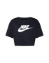 Nike Sportswear Μπλουζάκι μαύρο / λευκό - Pepit.gr