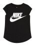 Nike Sportswear Μπλουζάκι μαύρο / λευκό - Pepit.gr