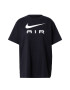 Nike Sportswear Μπλουζάκι μαύρο / λευκό - Pepit.gr