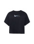 Nike Sportswear Μπλουζάκι μπλε περιστεριού / μαύρο / λευκό - Pepit.gr