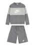 Nike Sportswear Φόρμα τρεξίματος γκρι / ανοικτό γκρι / offwhite - Pepit.gr