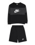 Nike Sportswear Φόρμα τρεξίματος γκρι / μαύρο / λευκό - Pepit.gr