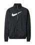 Nike Sportswear Φθινοπωρινό και ανοιξιάτικο μπουφάν 'NSW Essential' μαύρο / λευκό - Pepit.gr