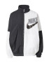 Nike Sportswear Φθινοπωρινό και ανοιξιάτικο μπουφάν μαύρο / λευκό - Pepit.gr