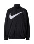 Nike Sportswear Φθινοπωρινό και ανοιξιάτικο μπουφάν μαύρο / λευκό - Pepit.gr