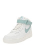 Nike Sportswear Σνίκερ ψηλό 'AIR FORCE 1 07 MID' γαλαζοπράσινο / λευκό - Pepit.gr