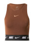 Nike Sportswear Τοπ καφέ / ανοικτό καφέ / μαύρο / λευκό - Pepit.gr