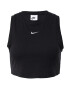 Nike Sportswear Τοπ 'ESSNTL' μαύρο / λευκό - Pepit.gr