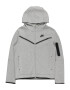 Nike Sportswear Ζακέτα φούτερ γκρι / μαύρο - Pepit.gr