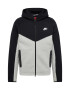 Nike Sportswear Ζακέτα φούτερ 'Tech Fleece' σκούρο γκρι / μαύρο / λευκό - Pepit.gr