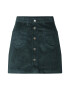 ONLY Φούστα 'onlAMAZING HW CORDUROY SKIRT PNT' σκούρο πράσινο - Pepit.gr