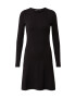 ONLY Πλεκτό φόρεμα 'ONLNEW DALLAS O-NECK DRESS CS KNT' μαύρο - Pepit.gr