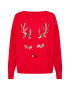 ONLY Πουλόβερ 'onlXDEER L/S PULLOVER KNT' κόκκινο - Pepit.gr