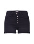 ONLY Τζιν 'ONLHUSH HW BUTTON SHORTS BOX' μαύρο ντένιμ - Pepit.gr