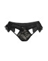 OW Collection Στρινγκ 'ROSETTE Thong' μαύρο - Pepit.gr