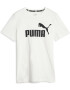 PUMA Μπλουζάκι 'Essentials' μαύρο / λευκό - Pepit.gr