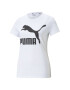 PUMA Μπλουζάκι 'Classic' μαύρο / λευκό - Pepit.gr